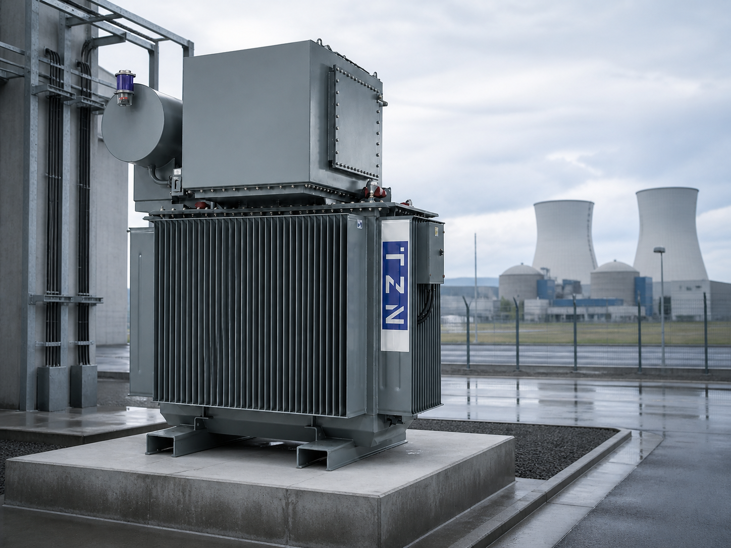 Compact TZN transformer supporting safety-critical power infrastructure