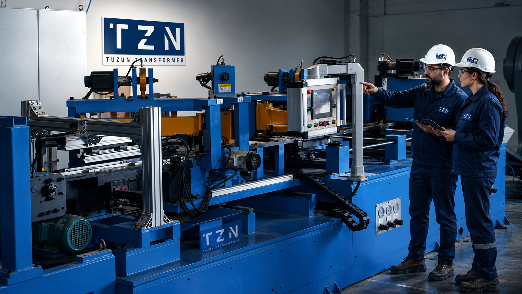 Power transformer engineering and manufacturing at TZN Trafo