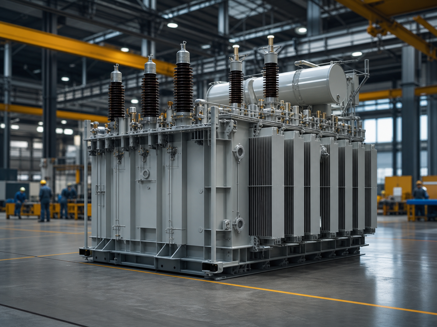 Custom transformer prepared for engineering review