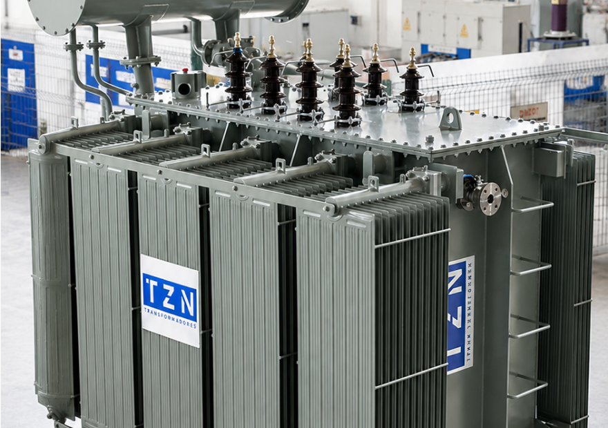 11 MVA transformer supplied for the Netherlands solar park reference